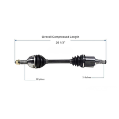 Flecha Nissan Murano 09-14 Del. Izq.