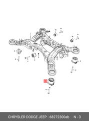BUJE DEL MARCO DE SUSPENSIÓN JEEP GRAND CHEROKEE 11-21 68272 300AB