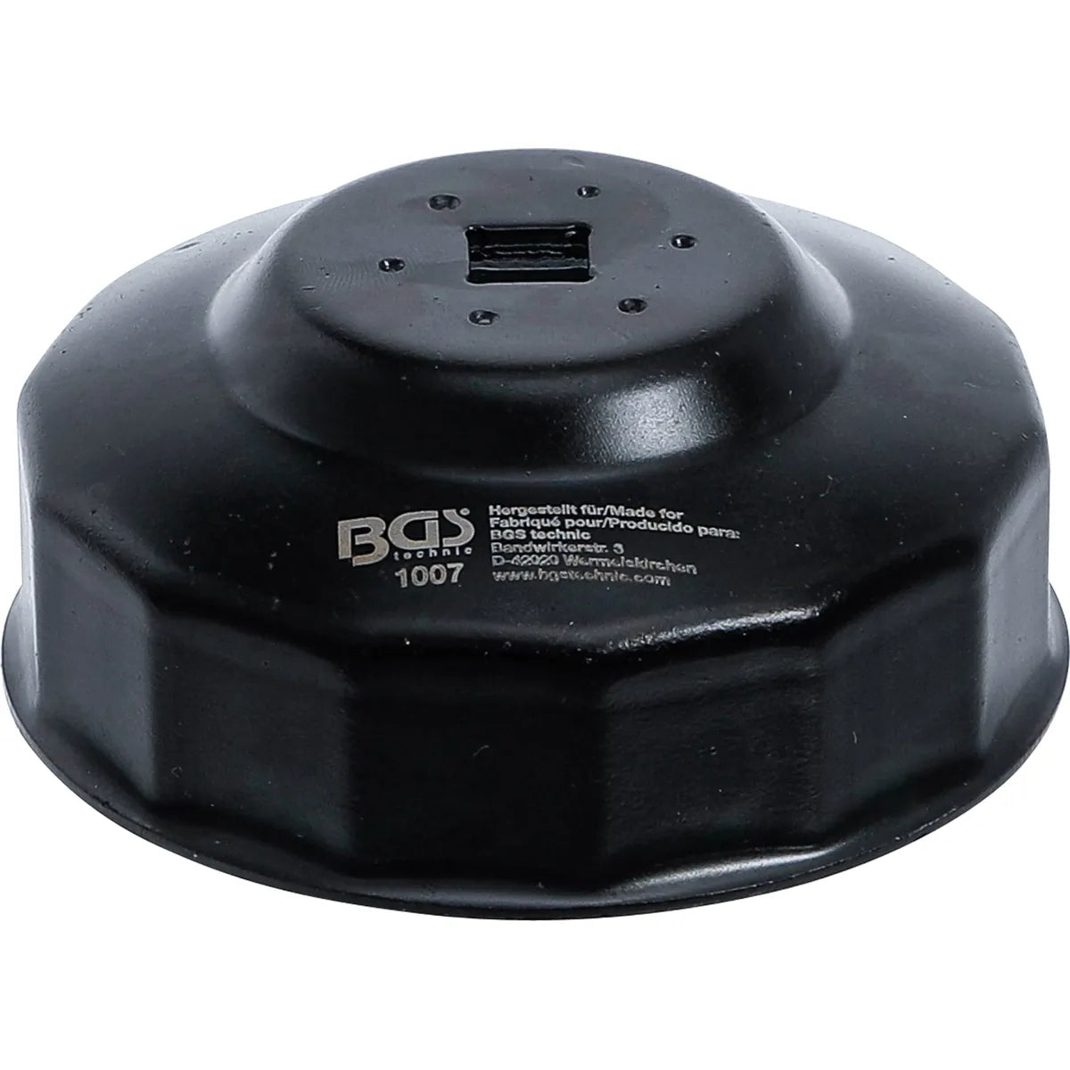CAZOLETA PARA EXTRAER FILTROS DE ACEITE MERCEDES B, 84 MM X 14 CARAS