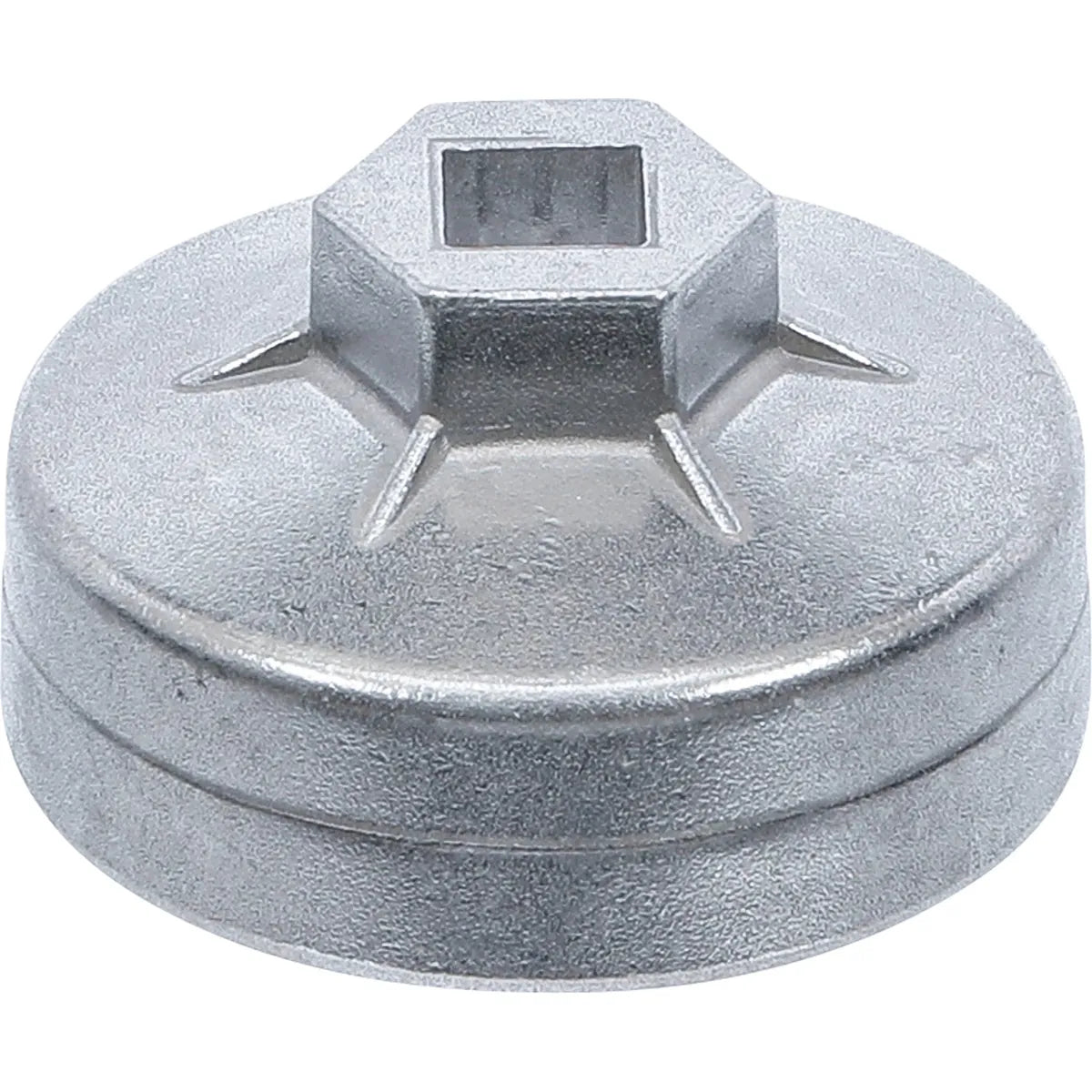 CAZOLETA PARA EXTRAER FILTROS DE ACEITE, ALUMINIO DIECAST, 64 MM X P14