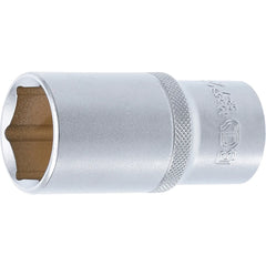 DADO HEXAGONAL, LARGA | ENTRADA 12,5 MM (1/2") | 28 MM