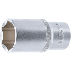 DADO HEXAGONAL, LARGA | ENTRADA 12,5 MM (1/2") | 30 MM