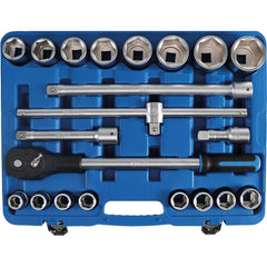 JUEGO 21 PIEZAS DE DADOS 3/4"