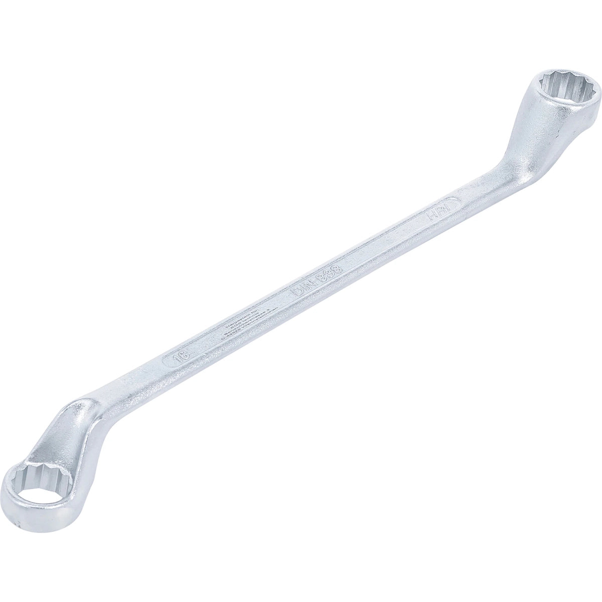 LLAVE DE DOBLE ESTRELLA ACODADA 16X17 MM