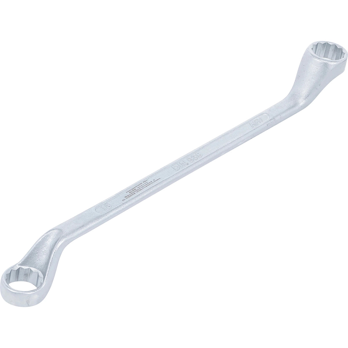 LLAVE DE DOBLE ESTRELLA ACODADA 18X19 MM