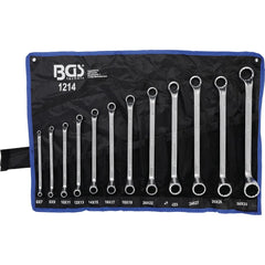 JUEGO 12 PIEZAS LLAVES ACODADAS 6X7-30X32 MM
