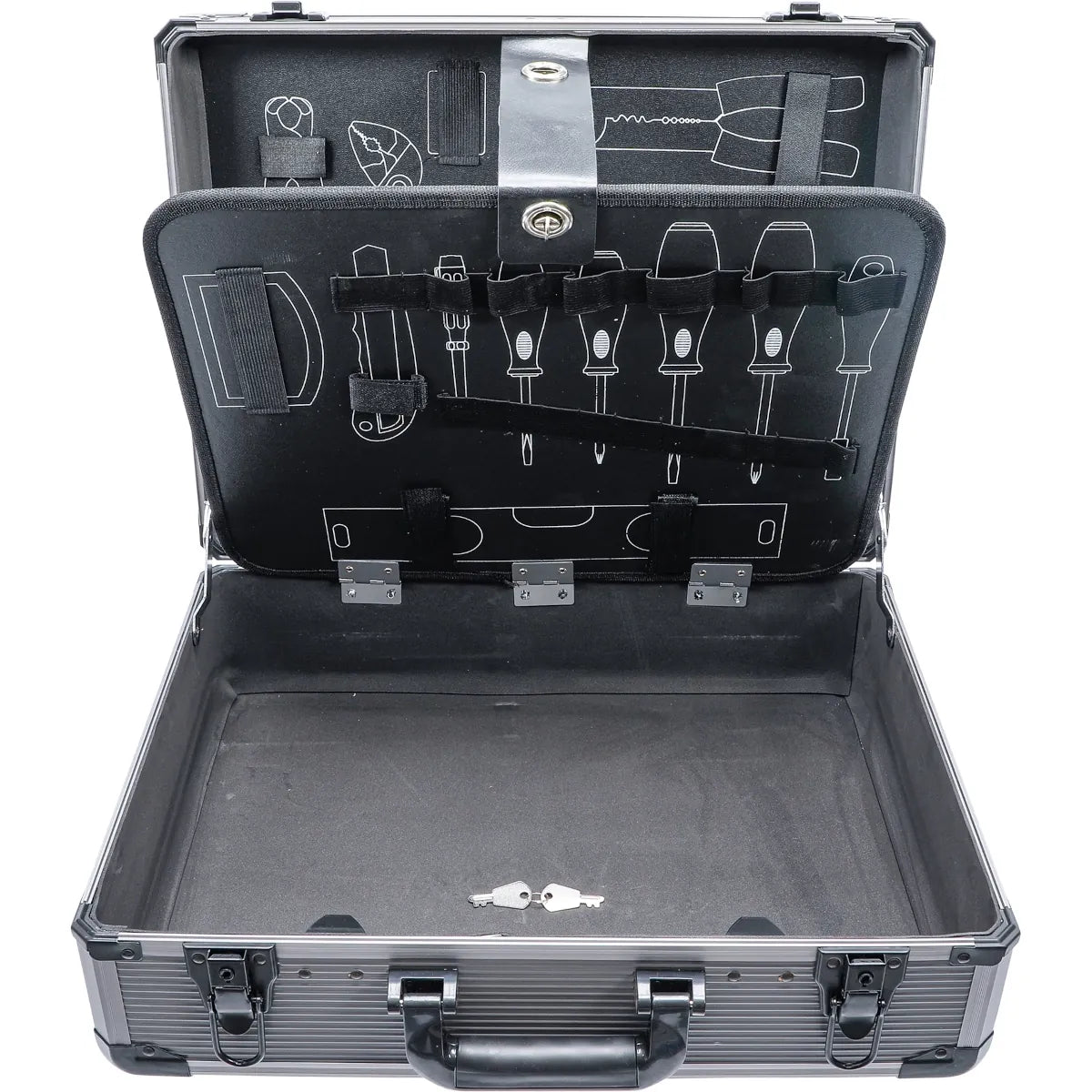 MALETA DE PLASTICO RESISTENTE PARA HERRAMIENTA ELECTRICA (BGS 15501)