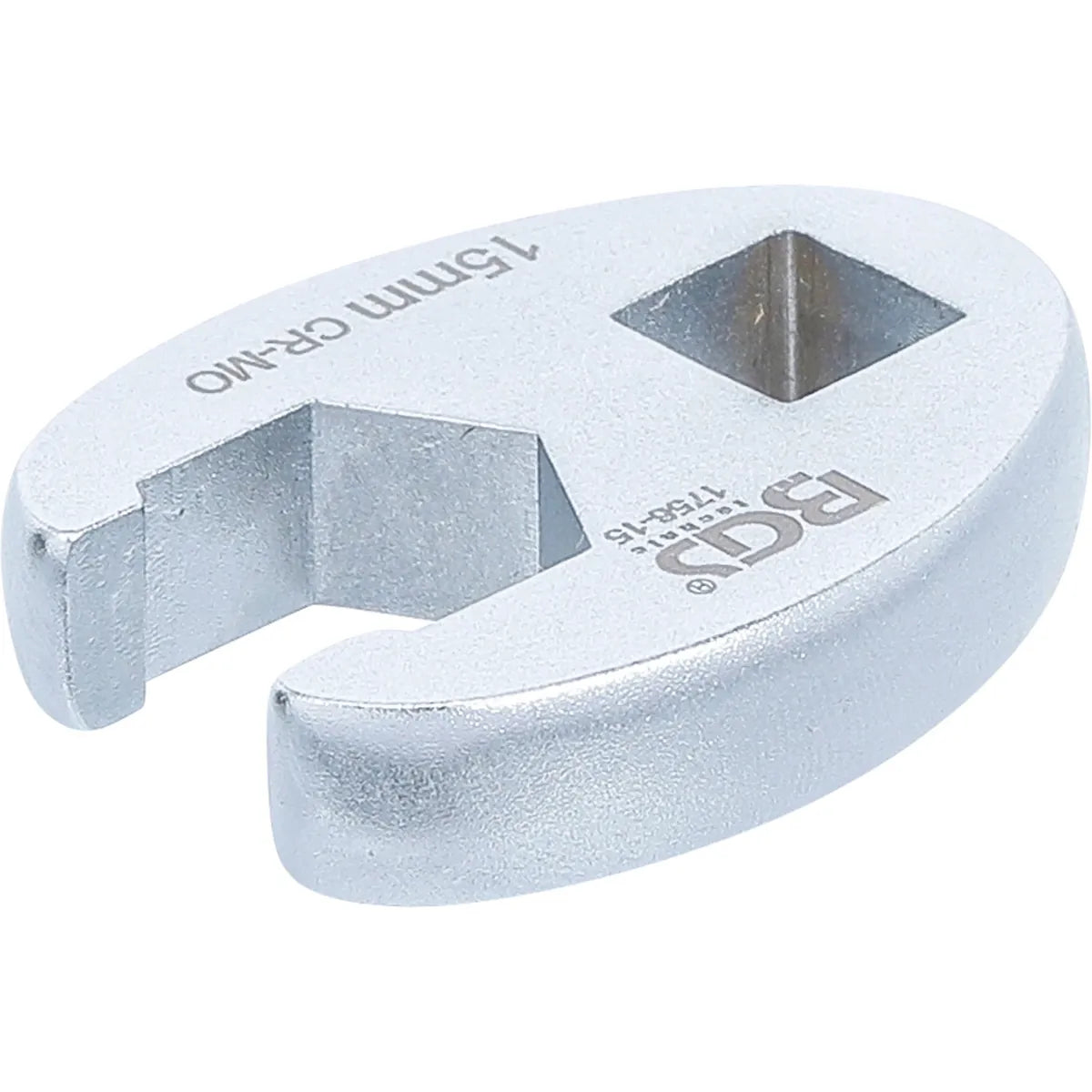 LLAVE BOCA HEXAGONAL ABIERTA (MEDIA LUNA) 3/8" , 15 MM