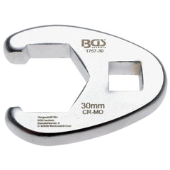 1/2" LLAVE BOCA HEXAGONAL ABIERTA (MEDIA LUNA) 30 MM
