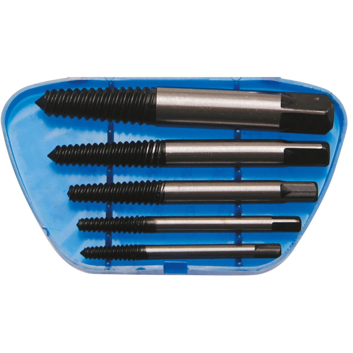JUEGO 5 PIEZAS PARA LA EXTRACCIÓN DE TORNILLOS, TALLA 1- 5