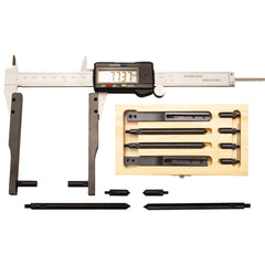 JUEGO DE CALIBRE (VERNIER) DIGITAL Y ACCESORIOS