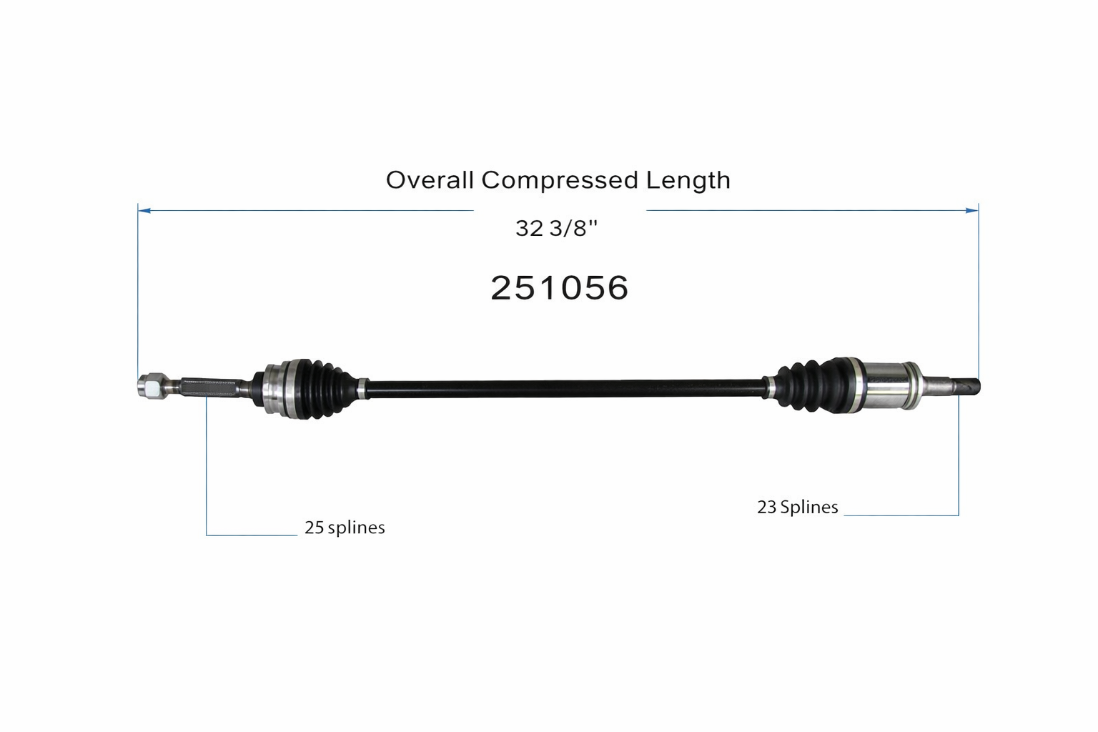 Flecha Jeep Patriot 4WD 07-17 Tras Der