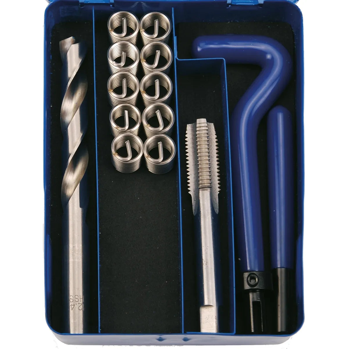 JUEGO 14 PIEZAS PARA REPARAR ROSCAS INSERTADAS M14X1.25