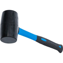 MAZA DE GOMA CON MANGO DE FIBRA DE VIDRIO 750 G