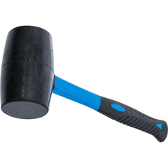MAZA DE GOMA CON MANGO DE FIBRA DE VIDRIO 1200 G