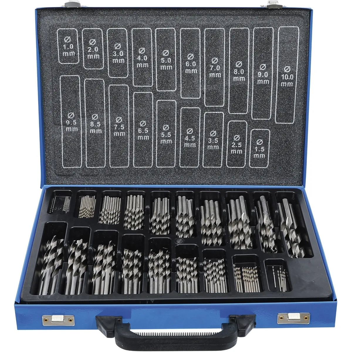 JUEGO 170 PIEZAS DE BROCAS HSS