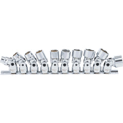 JUEGO DE ARTICULACIÓNES UNIVERSALES PRO-TORQUE 3/8" 10-19 MM HEXAGONAL