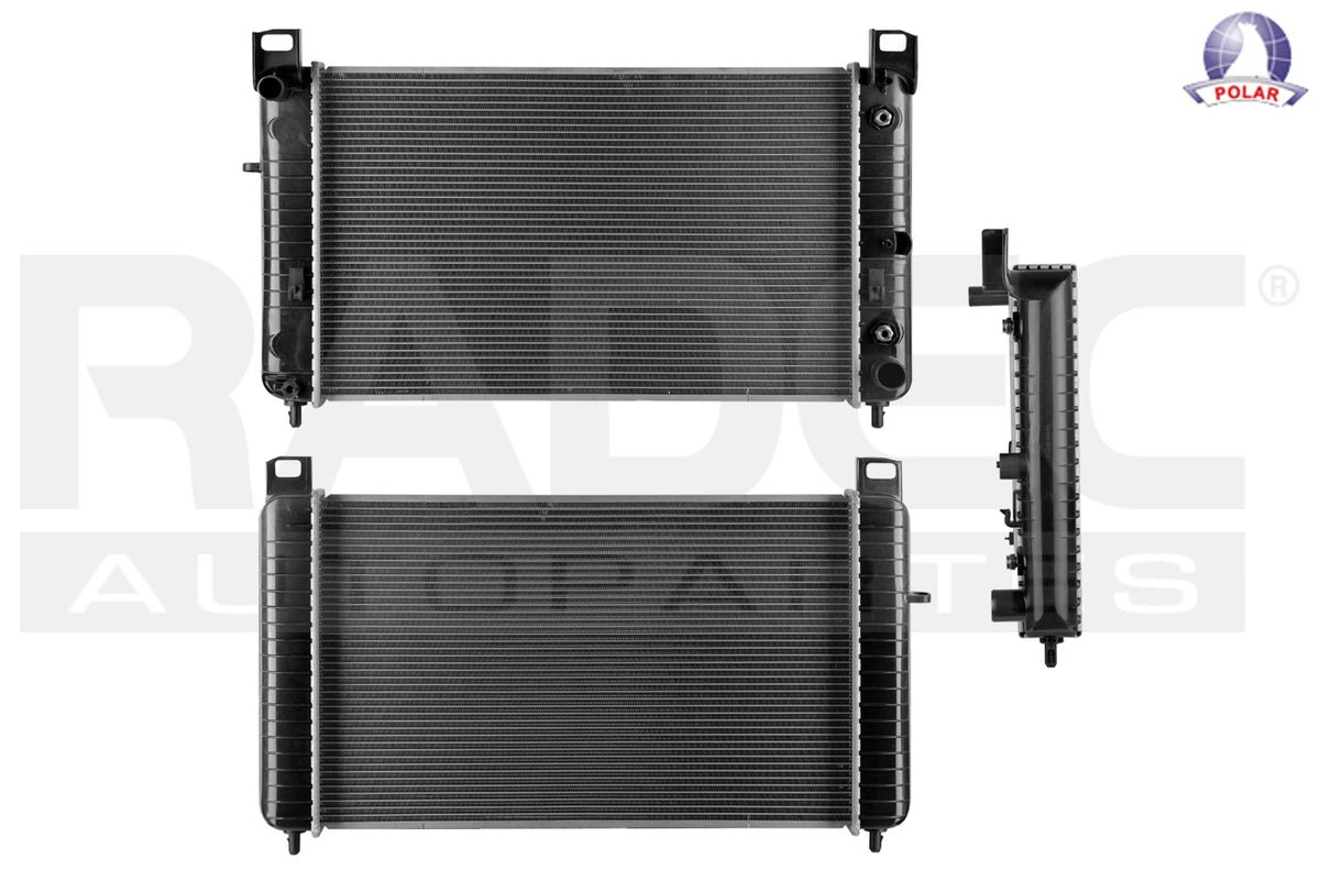 RADIADOR CHEV SILVERADO 5.3L/6.0L 99-13 AUT. A/A CORTO