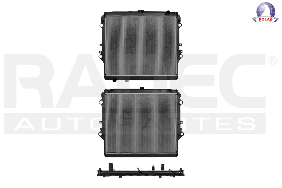 RADIADOR TOYOTA HILUX 2.7L 16-26 T/M A/A (GAS)