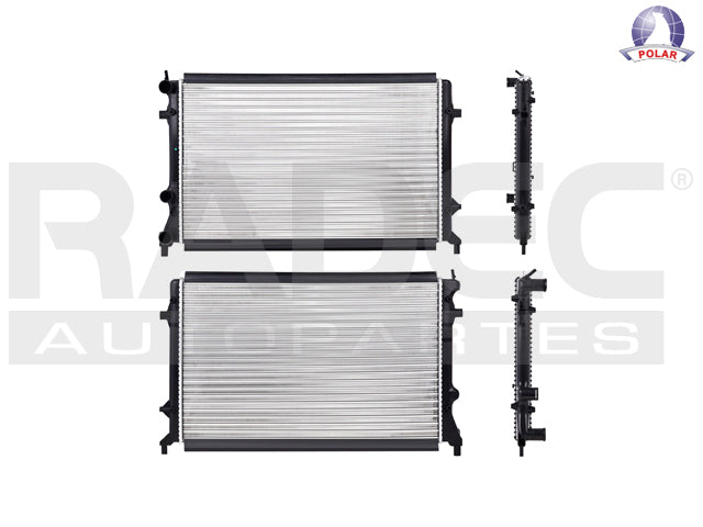 RADIADOR VW JETTA A6 BICENTENARIO 2.5L 11-18 T/M C/S AA