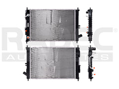RADIADOR KIA FORTE 1.6/1.8/2.0 LTS 15-18 AUT. C/S AA (USA)