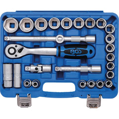 JUEGO 27 PIEZAS DE DADOS 1/2" 8-32 MM