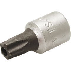 DADO CON PUNTA | ENTRADA 6,3 MM (1/4") | T-STAR (PARA TORX PLUS) CON PERFORACIÓN TS40