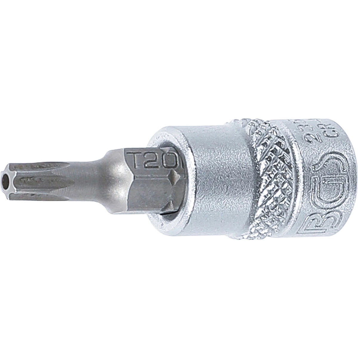 1/4" DADO CON PUNTA TORX (T-STAR (TORX)) INVIOLABLE T20