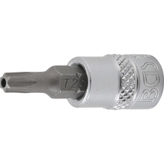 1/4" DADO CON PUNTA TORX (T-STAR (TORX)) INVIOLABLE T25