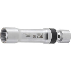 DADO PARA BUJÍAS 16 MM CON 12 PUNTAS 3/8" LONGITUD 100 MM CON RESORTE