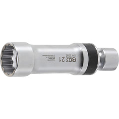 DADO PARA BUJÍAS 21 MM CON 12 PUNTAS 3/8" LONGITUD 100 MM CON RESORTE