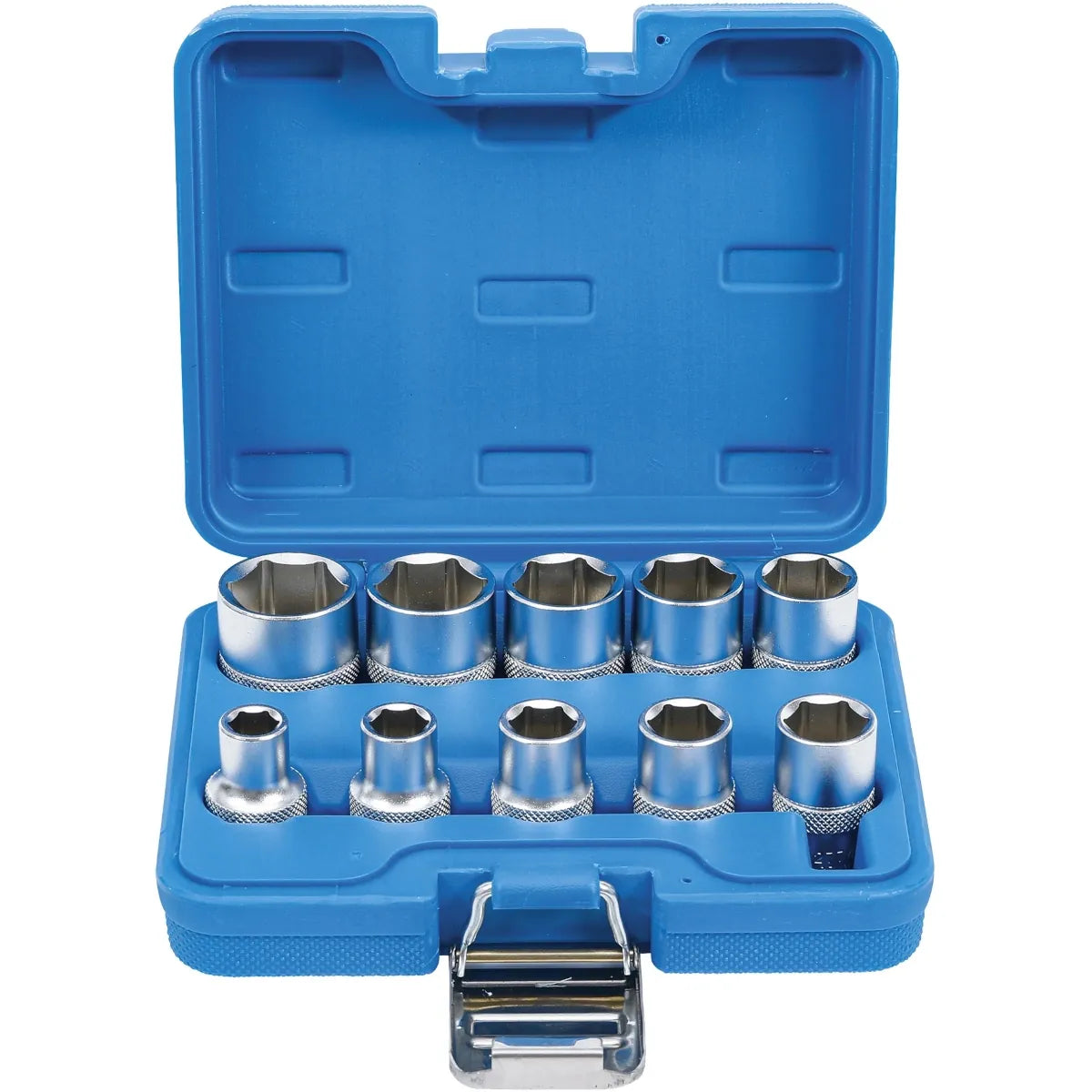 JUEGO 10 PIEZAS DE DADOS 1/2" EN STANDARD