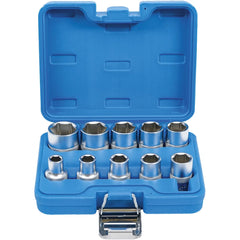 JUEGO 10 PIEZAS DE DADOS 1/2" EN STANDARD