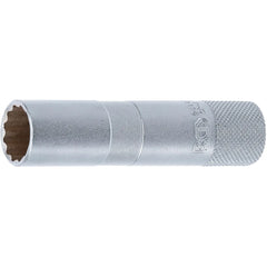 DADO PARA BUJÍAS 3/8" , 16 MM 12 CARAS, CAUCHO DE RETENCION