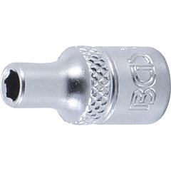 DADO 1/4" HEXAGONAL (PRO-TORQUE) 4 MM