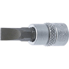 1/4" DADO CON PUNTA DE PERFIL PLANO 6.5 MM