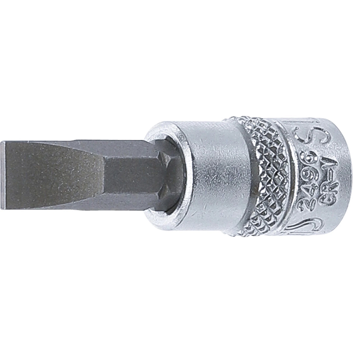 1/4" DADO CON PUNTA DE PERFIL PLANO 7 MM