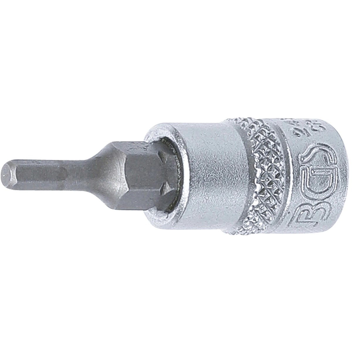 1/4" DADO CON PUNTA HEXAGONAL 3 MM