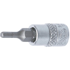 1/4" DADO CON PUNTA HEXAGONAL 3 MM