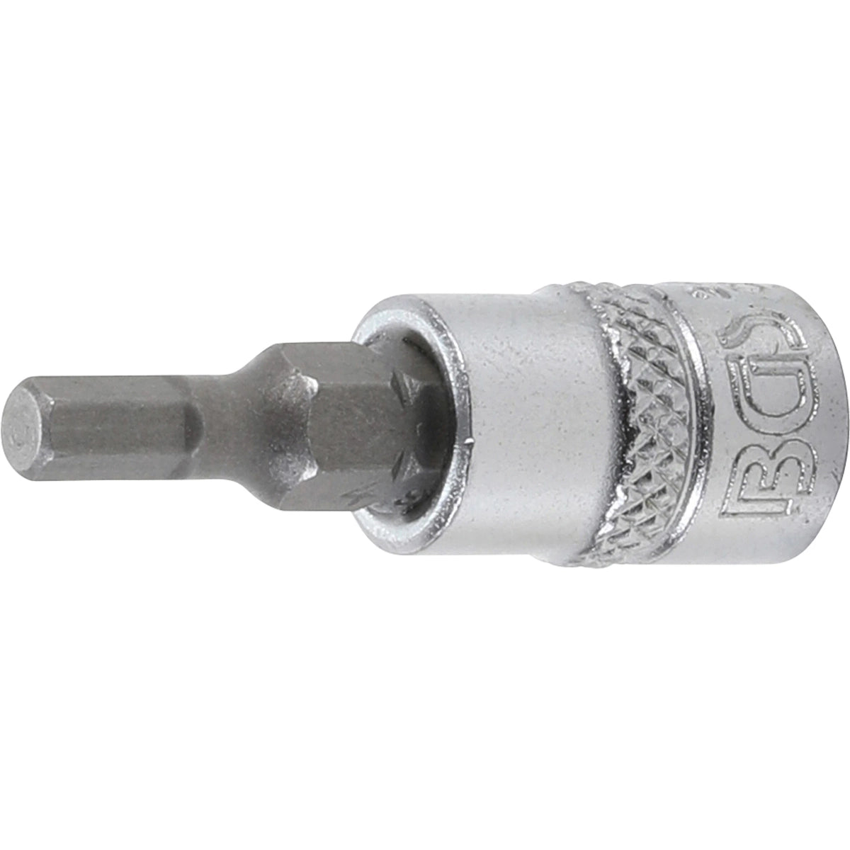 1/4" DADO CON PUNTA HEXAGONAL 4 MM