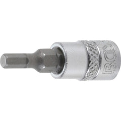 1/4" DADO CON PUNTA HEXAGONAL 4 MM