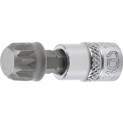 1/4" DADO CON PUNTA SPLINE M12