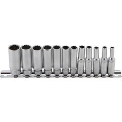 JUEGO 12 DADOSS LARGOS 1/4" 12 CARAS STANDARD