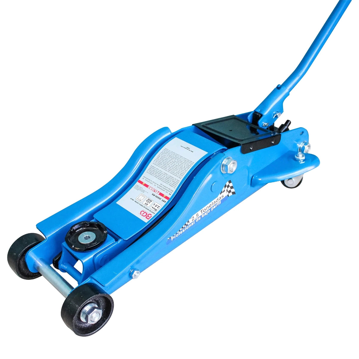 GATO DE PATIN DE 2.5 TON | PERFIL EXTRA BAJO | CON TURBO ELEVACION | VERSION MEJORADA
