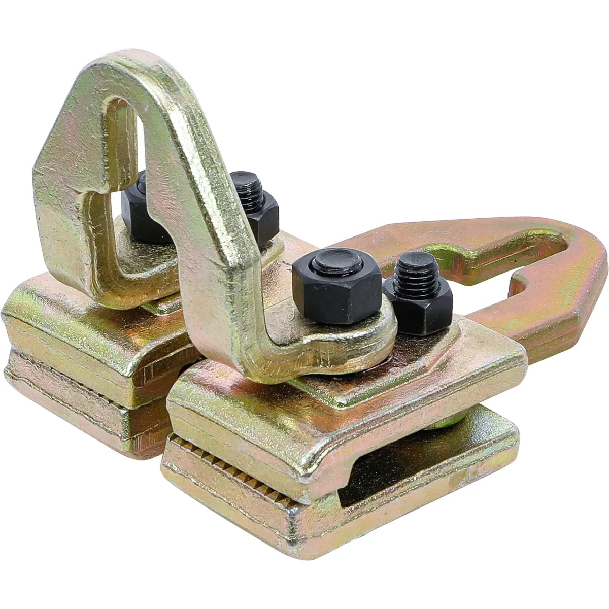 MORDAZA PARA LA ALINEACION DEL CHASIS, 120 MM, DOS DIRECCIONES DE TIRO, HASTA 5 TON (CARA 3 TON)