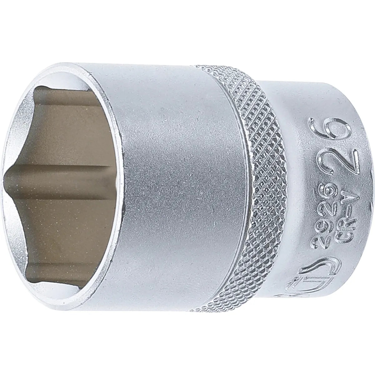 DADO HEXAGONAL | ENTRADA 12,5 MM (1/2") | 26 MM