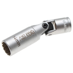 DADO PARA BUJÍAS ARTICULADO 12 CARAS | ENTRADA 10 MM (3/8") | 14 MM