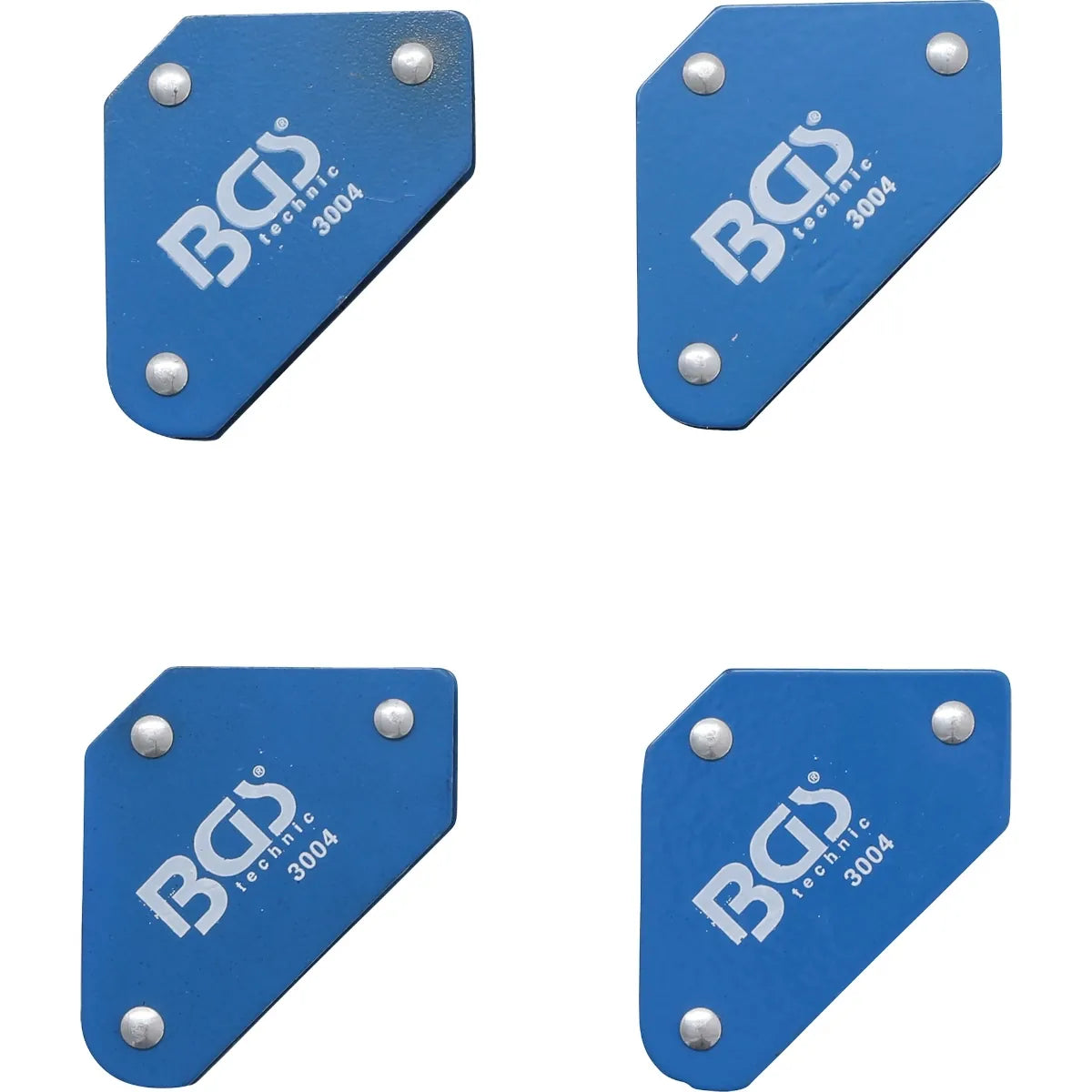 JUEGO DE ESCUADRAS MAGNETICAS | 45-90-135 GRADOS | 4 KG | 4 PIEZAS