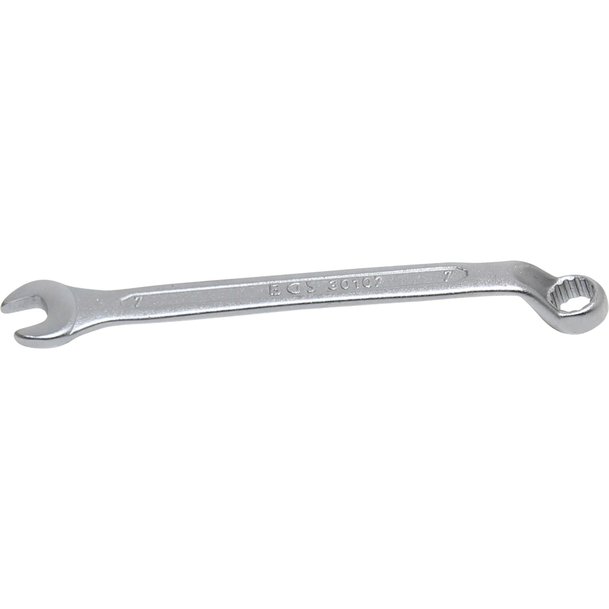 LLAVE COMBINADA, 7 MM CON ANILLO CERRADO ACODADO