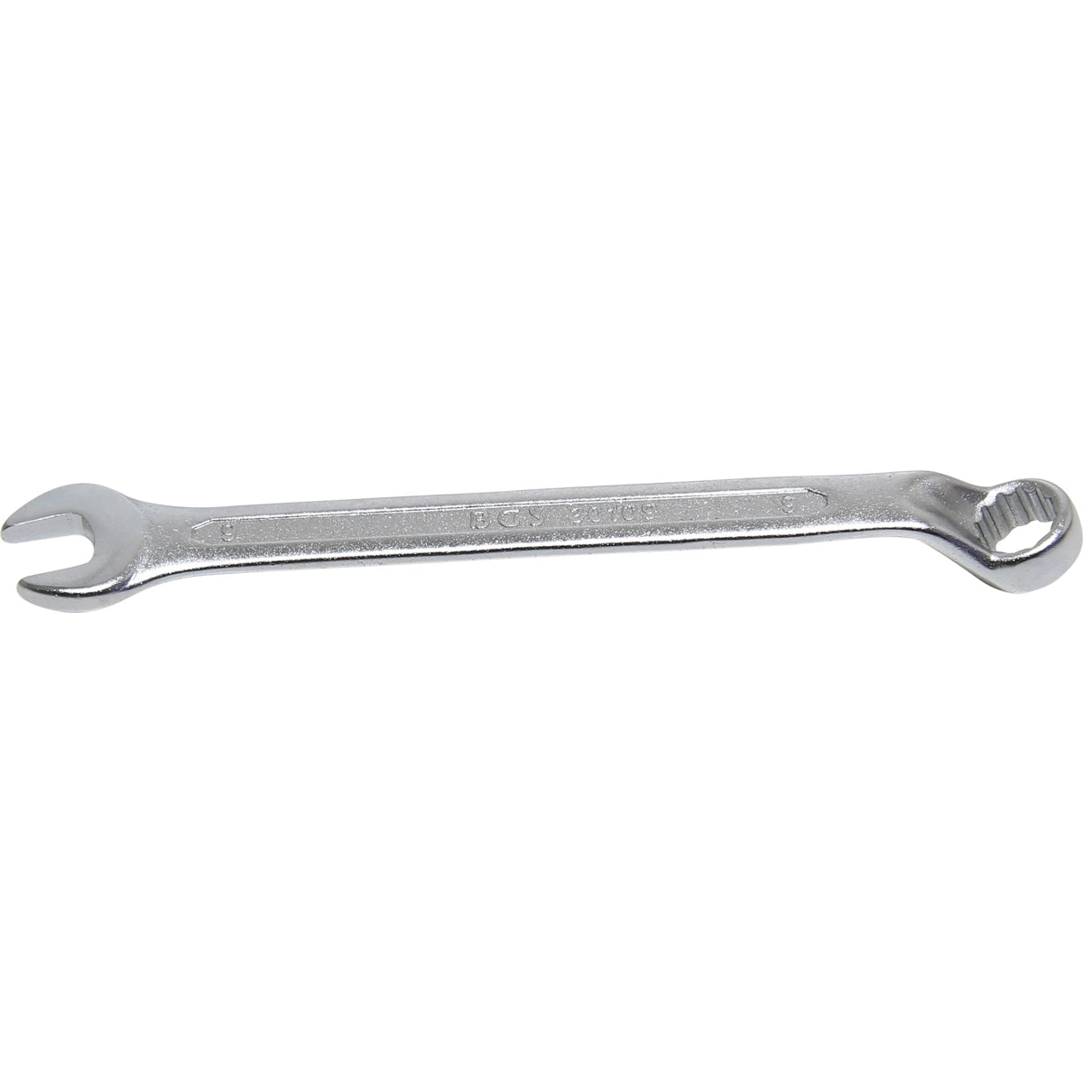 LLAVE COMBINADA, 9 MM CON ANILLO CERRADO ACODADO